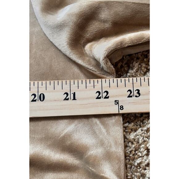 True Religion VELOUR TOUR TRACK JACKET Full Zip Men’s Large Travertine Tan - Picture 8 of 8